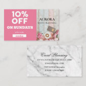 イベント計画割引販売 名刺 (正面/裏面)