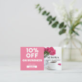 イベント計画割引販売 名刺 (スタンド正面)