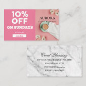 イベント計画割引販売 名刺 (正面/裏面)