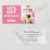 イベント計画割引販売 名刺 (正面/裏面)