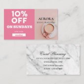 イベント計画割引販売 名刺 (正面/裏面)