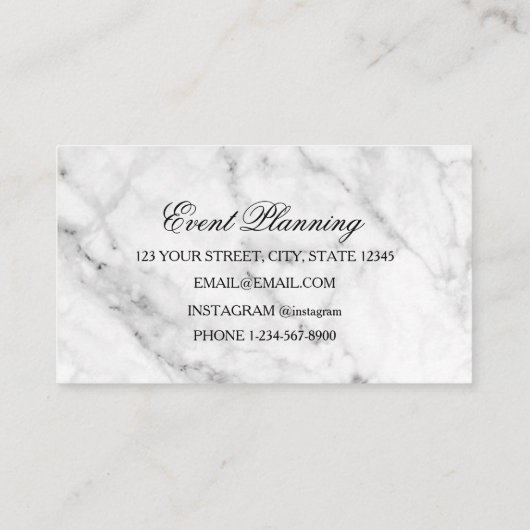 イベント計画割引販売 名刺 (裏面)