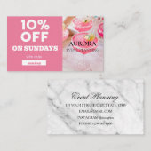 イベント計画割引販売 名刺 (正面/裏面)