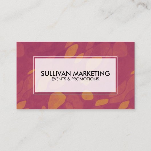 イベント開催者パーティープランナー 名刺 (正面)