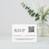 イベント カスタムQRコード へのメール返信 エンクロージャーカード (スタンド正面)