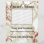 イベント フラワール グランジ フライヤー (裏面)