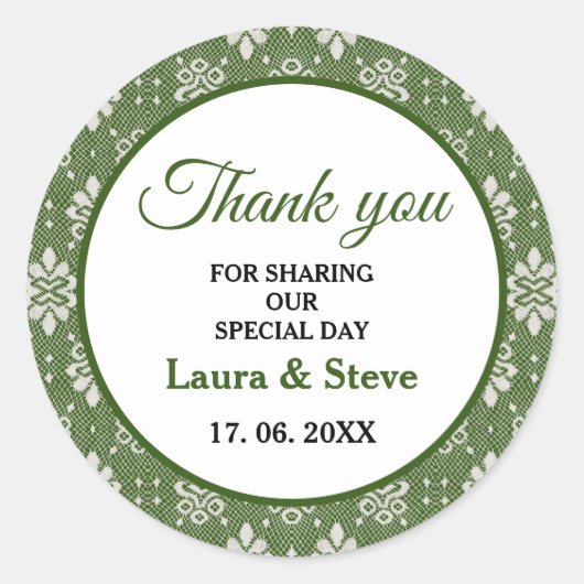 イベント ラウンドシール (正面)