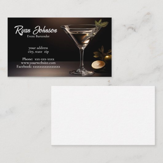 イベント 名刺 (正面/裏面)