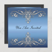 イベント 法人 誕生日 任意の機会 ご招待 招待状 (正面/裏面)