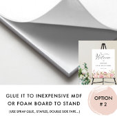 イベント、赤面、ピンク、バラ金ゴールドウェルカムサイン ポスター