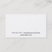 イベント |金ゴールド/石板 名刺 (裏面)