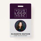 イベントIDカスタマイズラニヤール名タグ（写真） バッジ (正面)