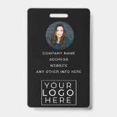 イベントIDカスタマイズラニヤール名タグ（写真） バッジ (Back)