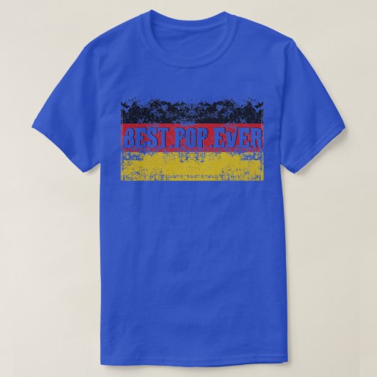 イベ最高のルドイツ国旗のヴィンテージ Tシャツ (デザイン正面)
