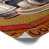 イボビクトリアンリン石鹸のトレードカード ポスター (角)