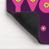 イボンヌフローレス島のピンク マウスパッド (コーナー)