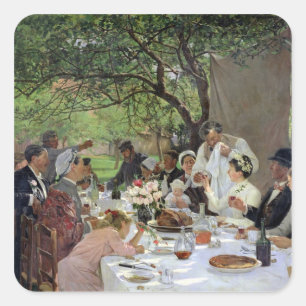 イポ結婚ートでの食事, 1886 スクエアシール