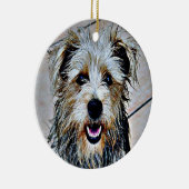 イマアル・テリアのグレン セラミックオーナメント (右)