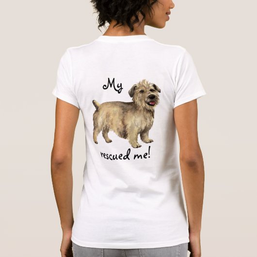 イマアル・テリアのレスキュー・グレン Tシャツ (裏面)
