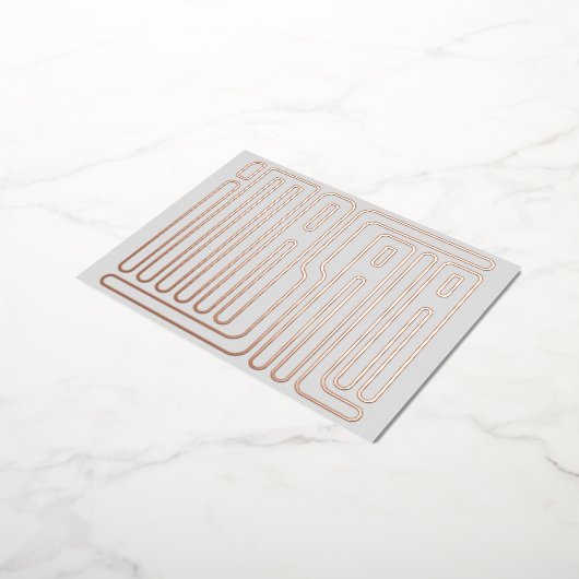 イマサラギフトカード 箔シーズンポストカード (回転した状態)