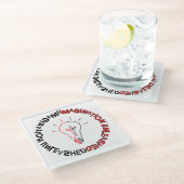 イマジネーションなし03.b ガラスコースター (アングル)