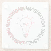 イマジネーションなし03.b ガラスコースター (裏面)