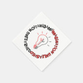 イマジネーションなし03.b スタンダードカクテルナプキン (角)