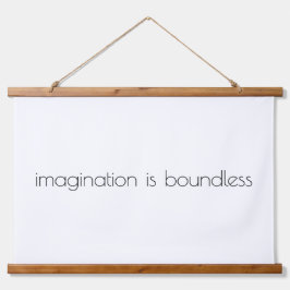 イマジネーション木材トップウォールタペストリー 吊り下げ型タペストリー