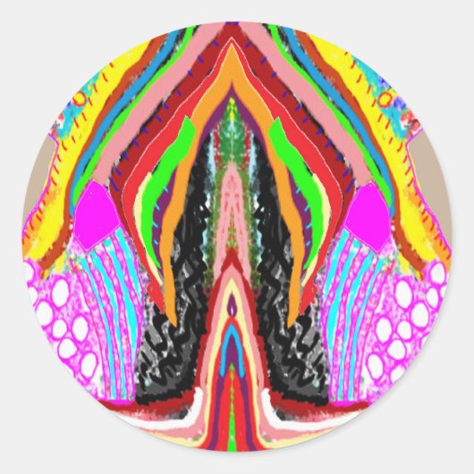 イマジメ芸術的ングラフ感覚 ラウンドシール (正面)