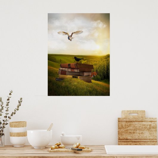 イマジメ読ント ポスター (キッチン)