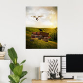 イマジメ読ント ポスター (ホームオフィス)