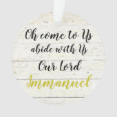 イマヌエル オーナメント (正面)