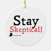 イマヌエル・カントのオーナメント セラミックオーナメント (裏面)