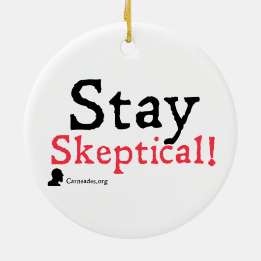 イマヌエル・カントのオーナメント セラミックオーナメント (裏面)