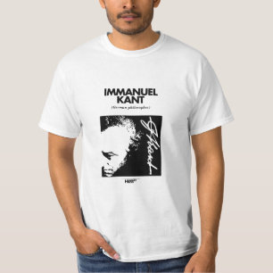 イマヌエル・カントの白のTシャツ Tシャツ