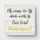 イマヌエル フォトプラーク (正面)