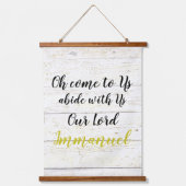 イマヌエル 吊り下げ型タペストリー (正面)