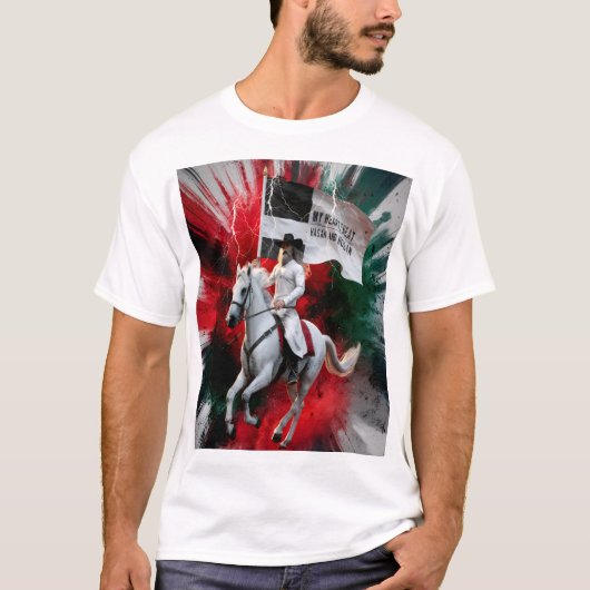 イマハッサンとフセインTシャツアイディアムハラムシーア Tシャツ (正面)