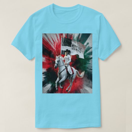 イマハッサンとフセインTシャツアイディアムハラムシーア Tシャツ (デザイン正面)