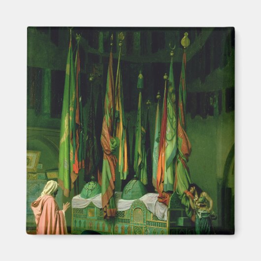 イマムフセインの神社 マグネット (正面)