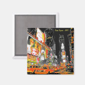 イマンタイムズスクエアニューヨーク マグネット (正面/裏面)