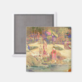 イマン日本のガーデンII/ウォッシュ版 マグネット (正面/裏面)