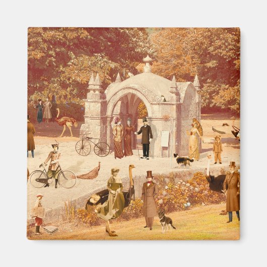 イマン・オス・アヴェストラズ・デ・ポンテ・デ・リマ マグネット (正面)