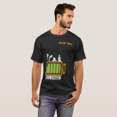イマン チャージ イスラム教 ムスリム Tシャツ (正面フル)