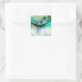 イマーズスクエア抽象芸術表現主義アート スクエアシール (バッグ)