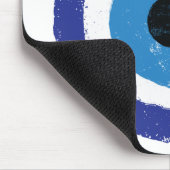 イマートアイブルー芸術的ギリシャ語 マウスパッド (コーナー)