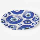 イマードアイプリントラウンド紙プレート ペーパープレート (アングル)