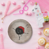 イマードクリスマスキャラクター不気味かわいい ペーパープレート (パーティー)