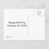 イマーブリヒ黒猫ハローウィンパーティ招待状 インビテーションポストカード (裏面)