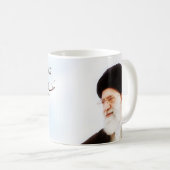 イマームのkhameneiのコップ コーヒーマグカップ (正面右)